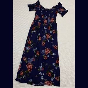 Xhilaration Off Shoulder Midi Dress